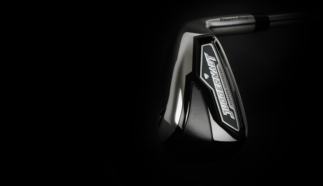 view of the back of the Power Play Juggernaut iron