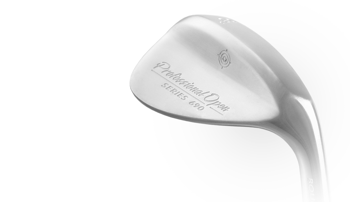 back of the Professional Open Series 690 Wedge