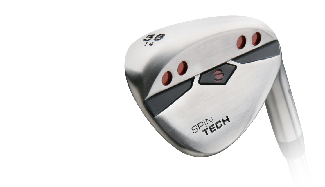 angled sole and back view of the Orlimar Spin Tech 56 degree wedge