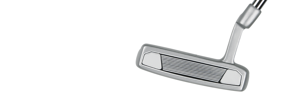 Orlimar F75 Silver/Red putter’s soft TPU face insert with white score lines