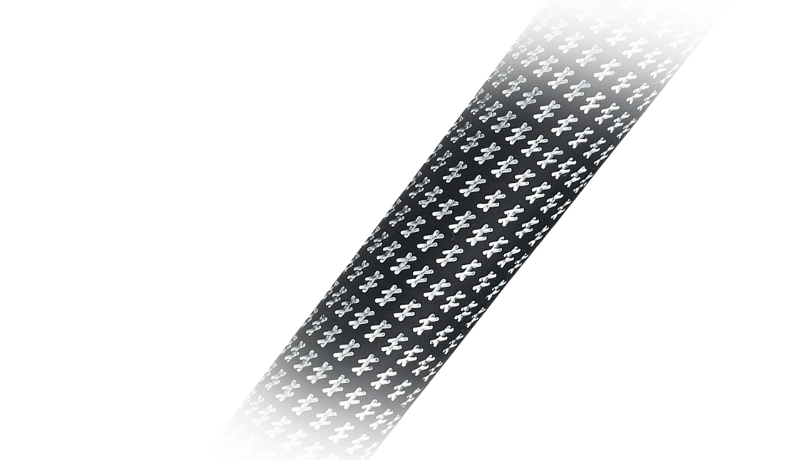 up close view of the Crossline grip pattern