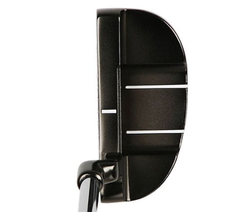 Address view of the Bionik 105 Red Insert putter
