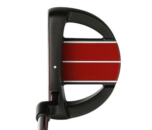 top view of the Bionik 504 putter