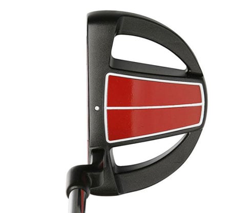 top view of the Bionik 505 putter