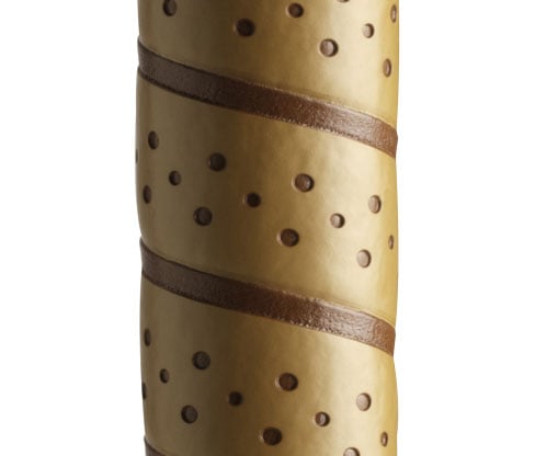 up close pattern of a copper Winn Dri-Tac Wrap Golf Grip