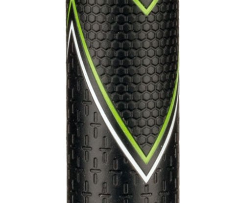 closeup detail of the surface pattern of the JumboMax STR8 TECH Non-Taper Tour Series Golf Grip