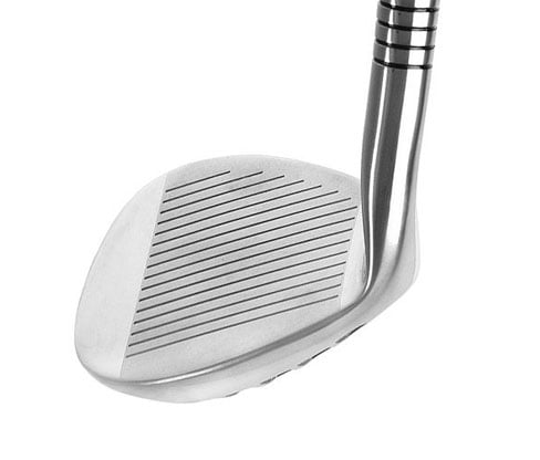 angled face and sole view of the Sand Blaster wedge