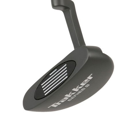 angled sole/face view of the Intech Trakker Series 3 Semi-Mallet Putter