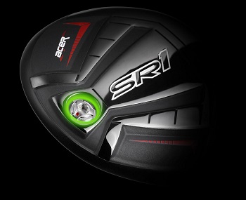 rear weight of the Acer SR1 fairway wood highlighted