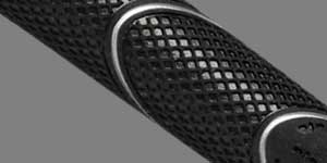 up close surface texture of a Karma Super Lite golf grip