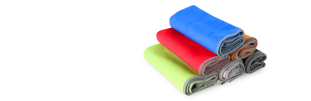 stacked Affinity Arctic Breeze Cooling Towel showing all colors